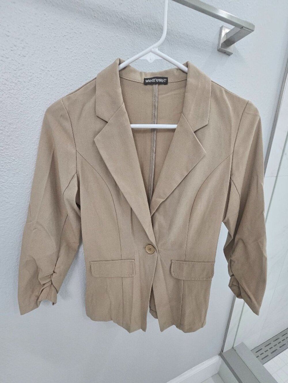 Tan Blazer - Size S